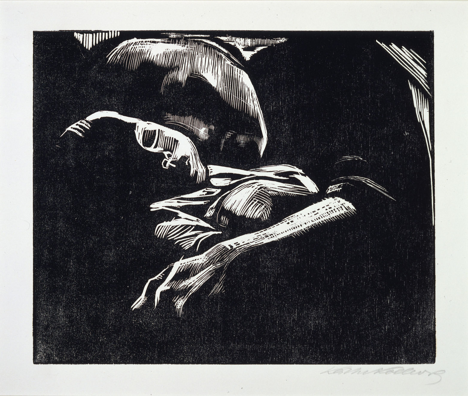 "Sleeping Woman With Child" by Käthe Kollwitz (1929)